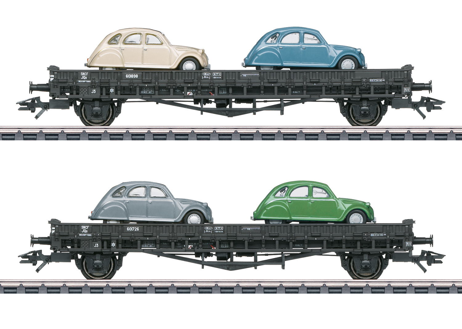 Märklin 46408 SNCF Autotransportwagen-Set 