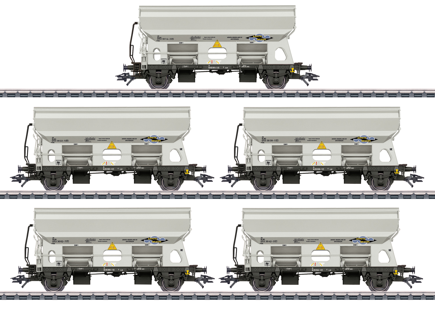 Märklin 46306 NS Schwenkdachwagen-Set 