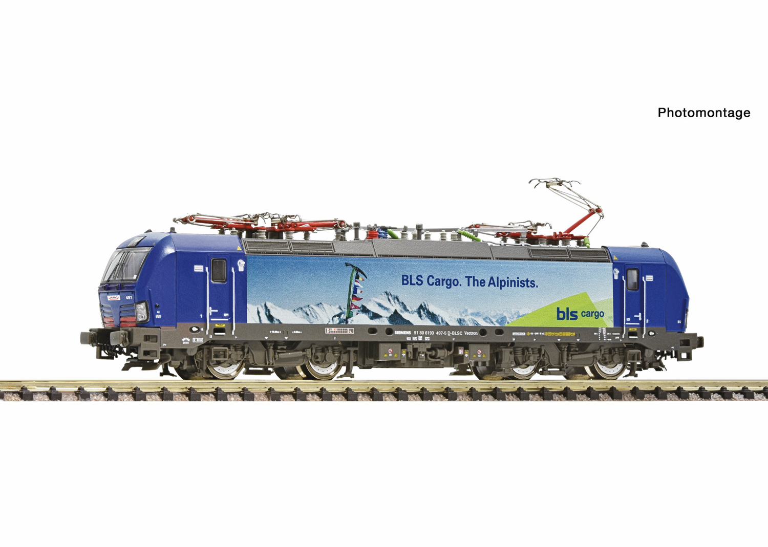 Fleischmann 739285 BLS E-Lokomotive 193 497-5 Cargo 