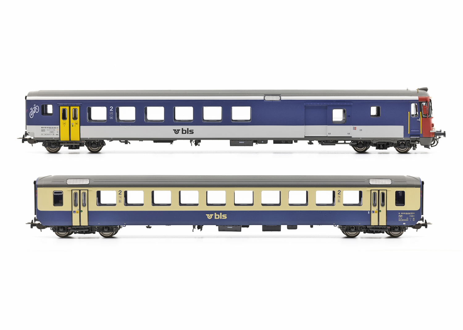 Piko 96090 BLS Wagenset BDt ex SBB und 1 BLS B AC 