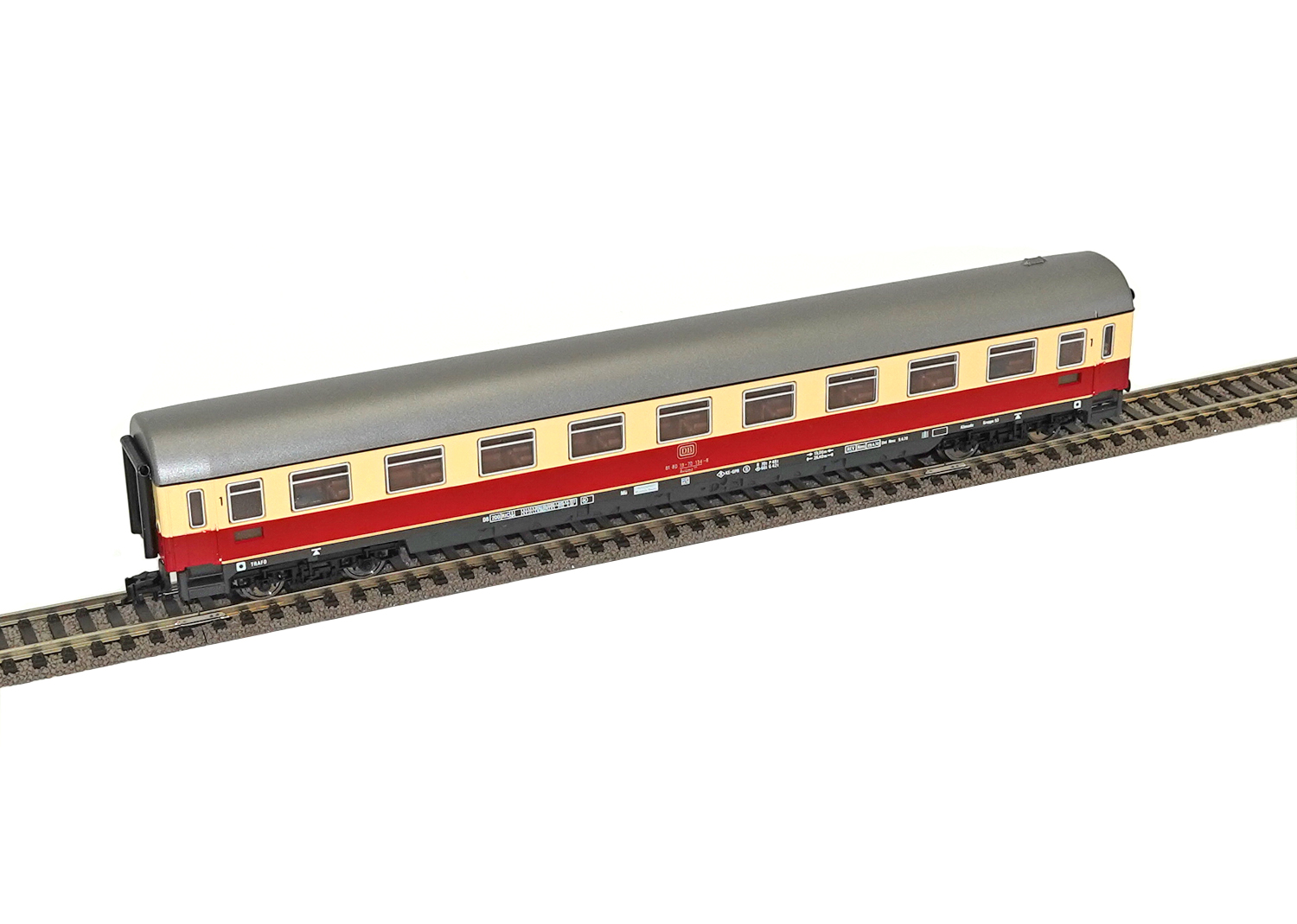 Fleischmann 5169 DB TEE Abteilwagen 1. Kl. rot-beige Ep IV 