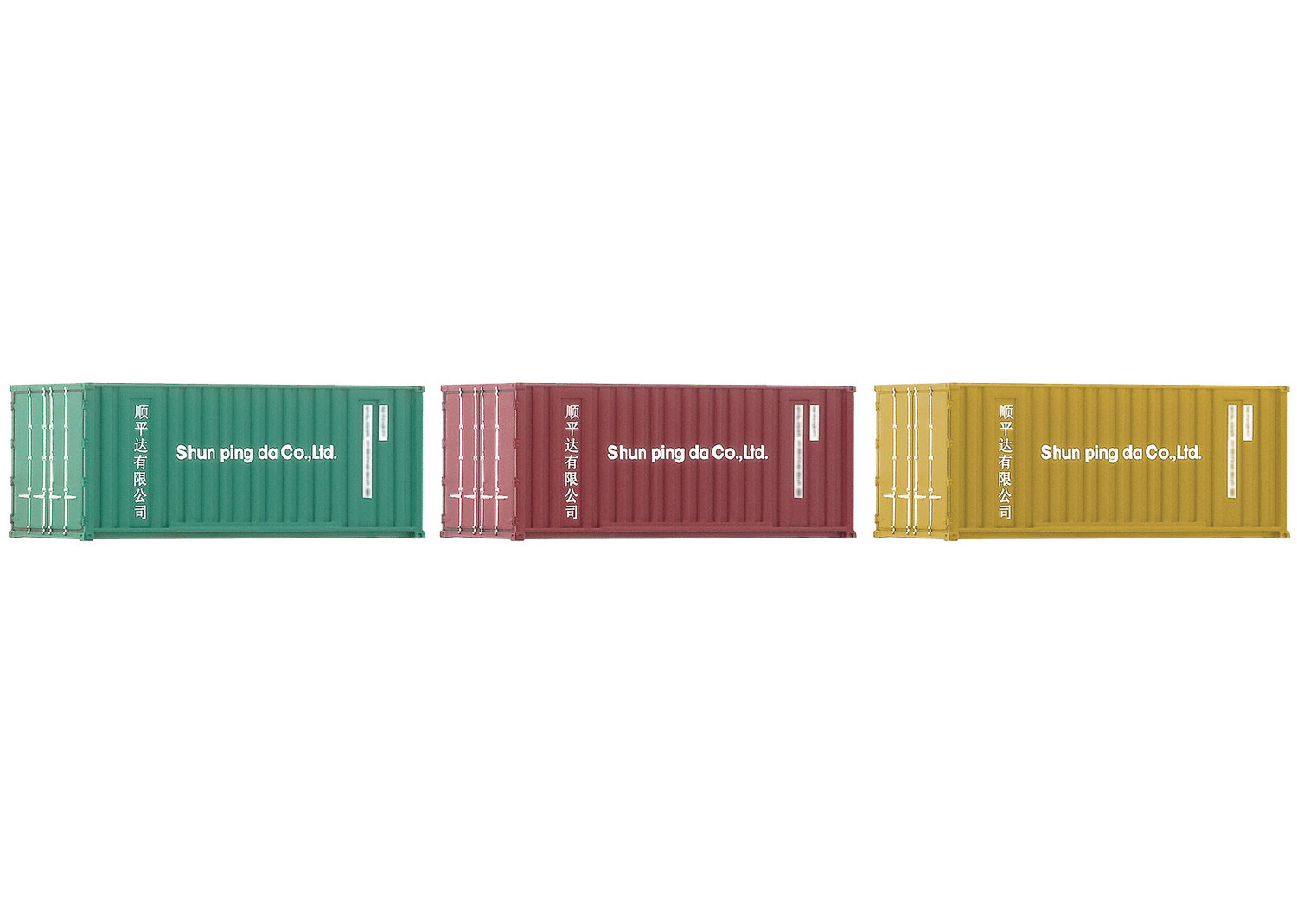 Roco 5217 Container 20 Fuss 3-teilig 