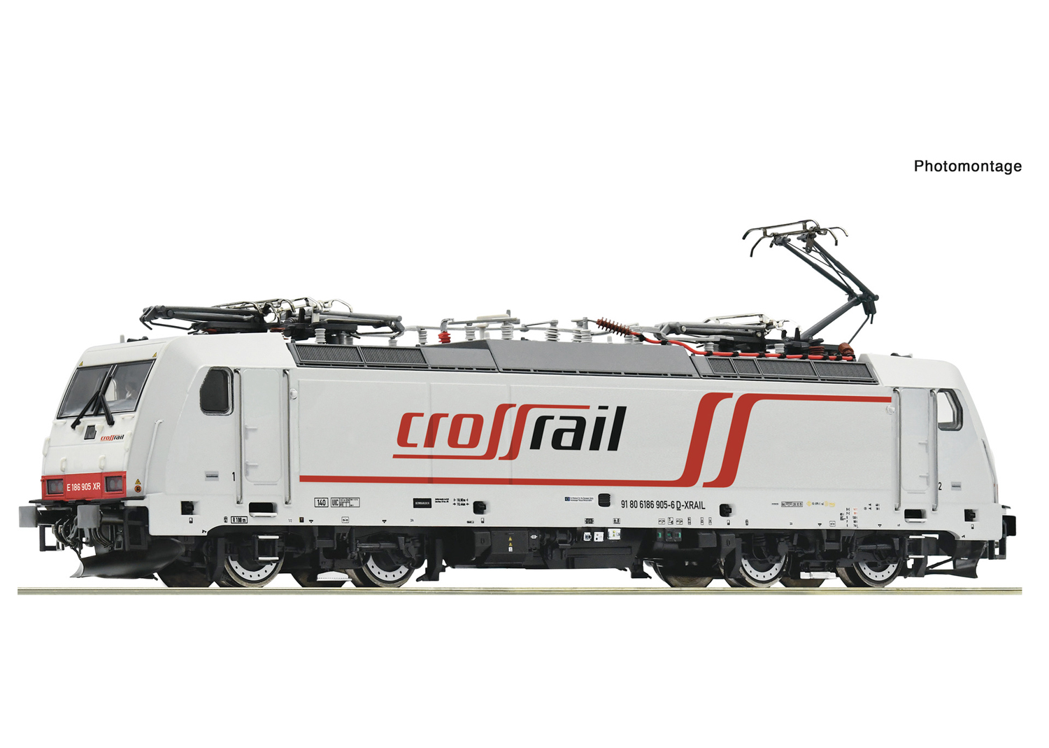 Roco 7500099 Crossrail E-Lokomotive 186 905-6 DC  