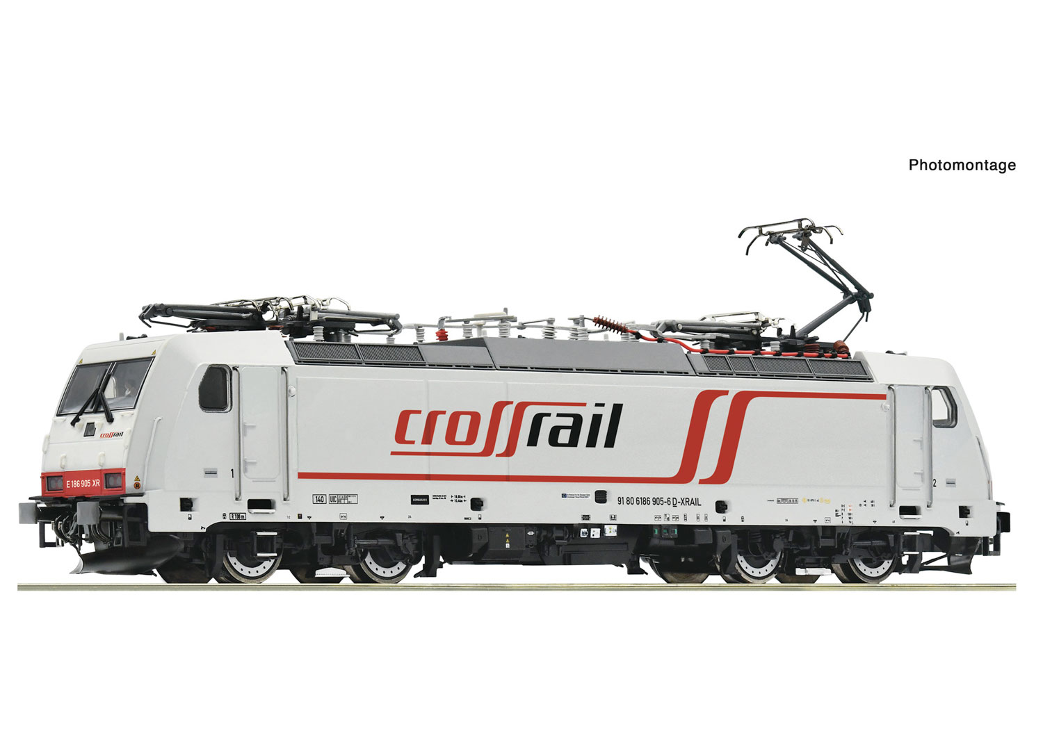 Roco 7520099 Crossrail E-Lokomotive 186 905-6 AC 