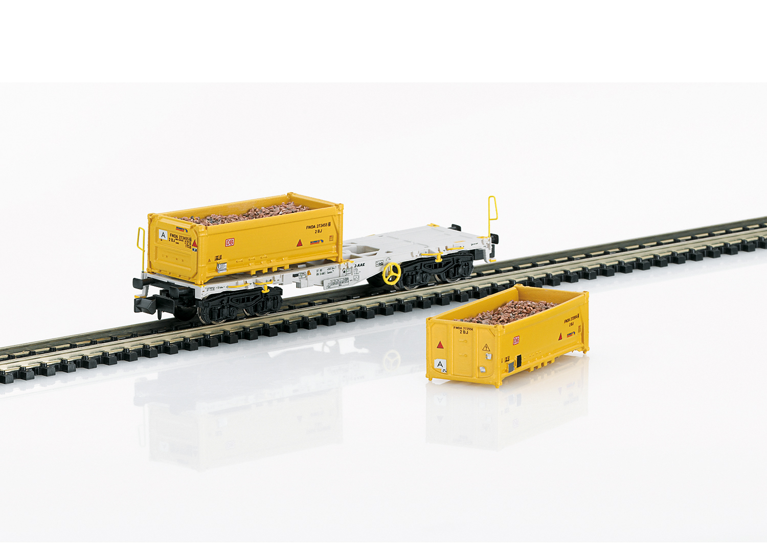 Minitrix 15075 Containertragwagen-Set 