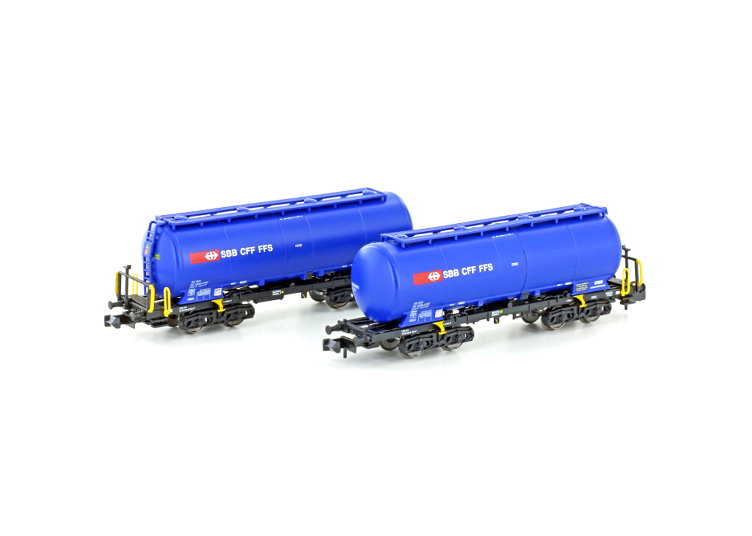 Kato 23486 SBB 2tlg. Silowagen blau 