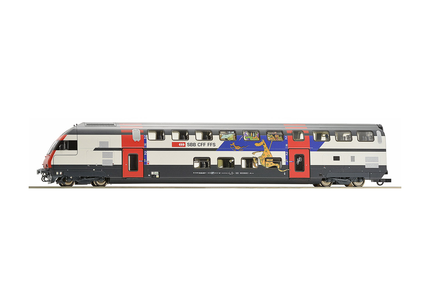 Roco 64856 SBB Doppelstock Steuerwagen IC-2000