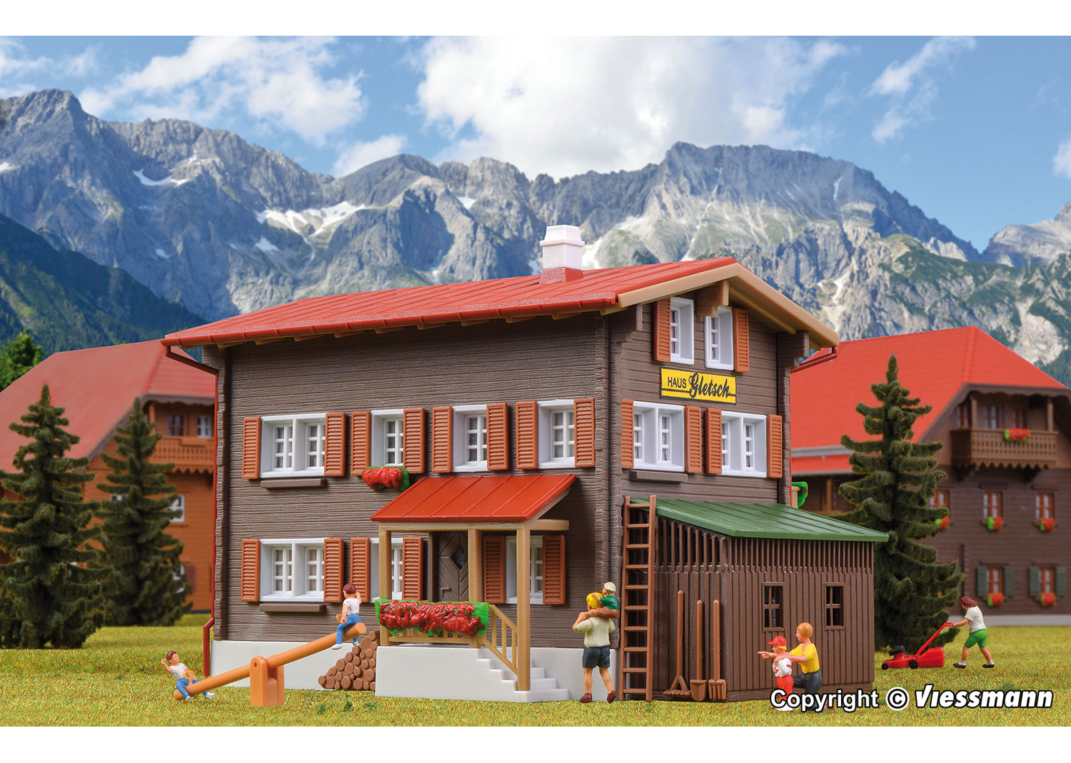 Kibri 38033 H0 Haus Gletsch 