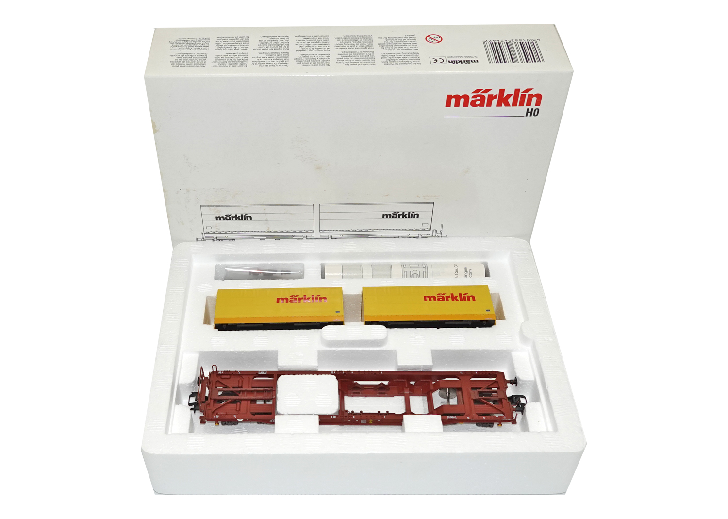 Märklin 47442 DB Taschenwagen mit Wechselaufbauten Märklin  