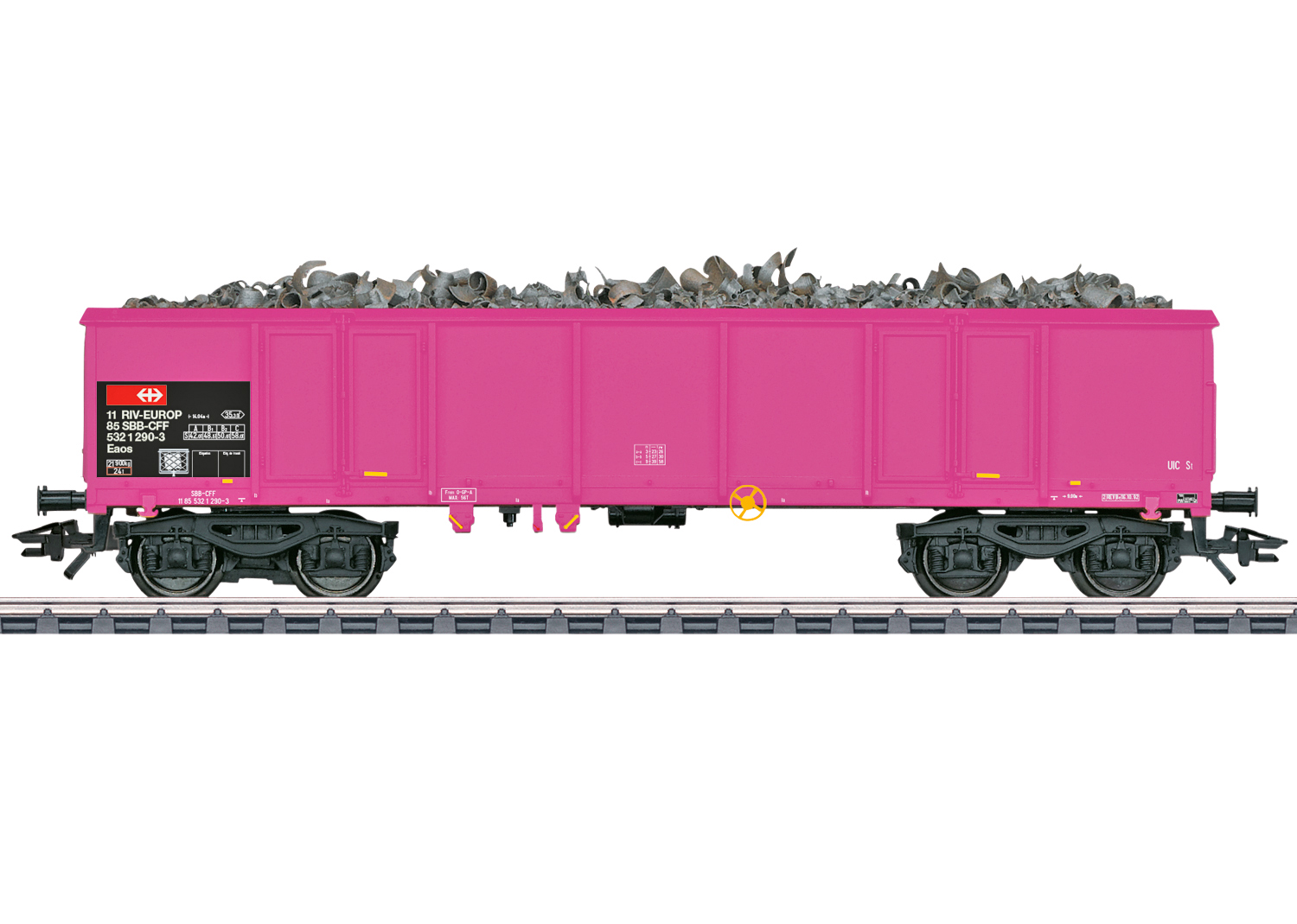 Märklin 46918 SBB Offener Güterwagen Eaos pink 