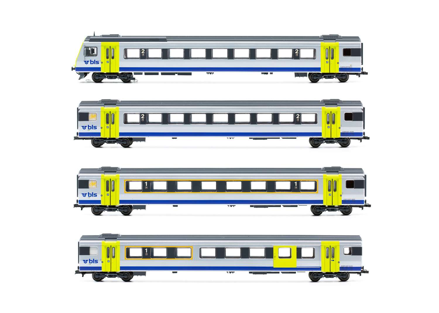 Liliput 330531 BLS RE-Zug 4-Teilig EW III Omega Logo AC 