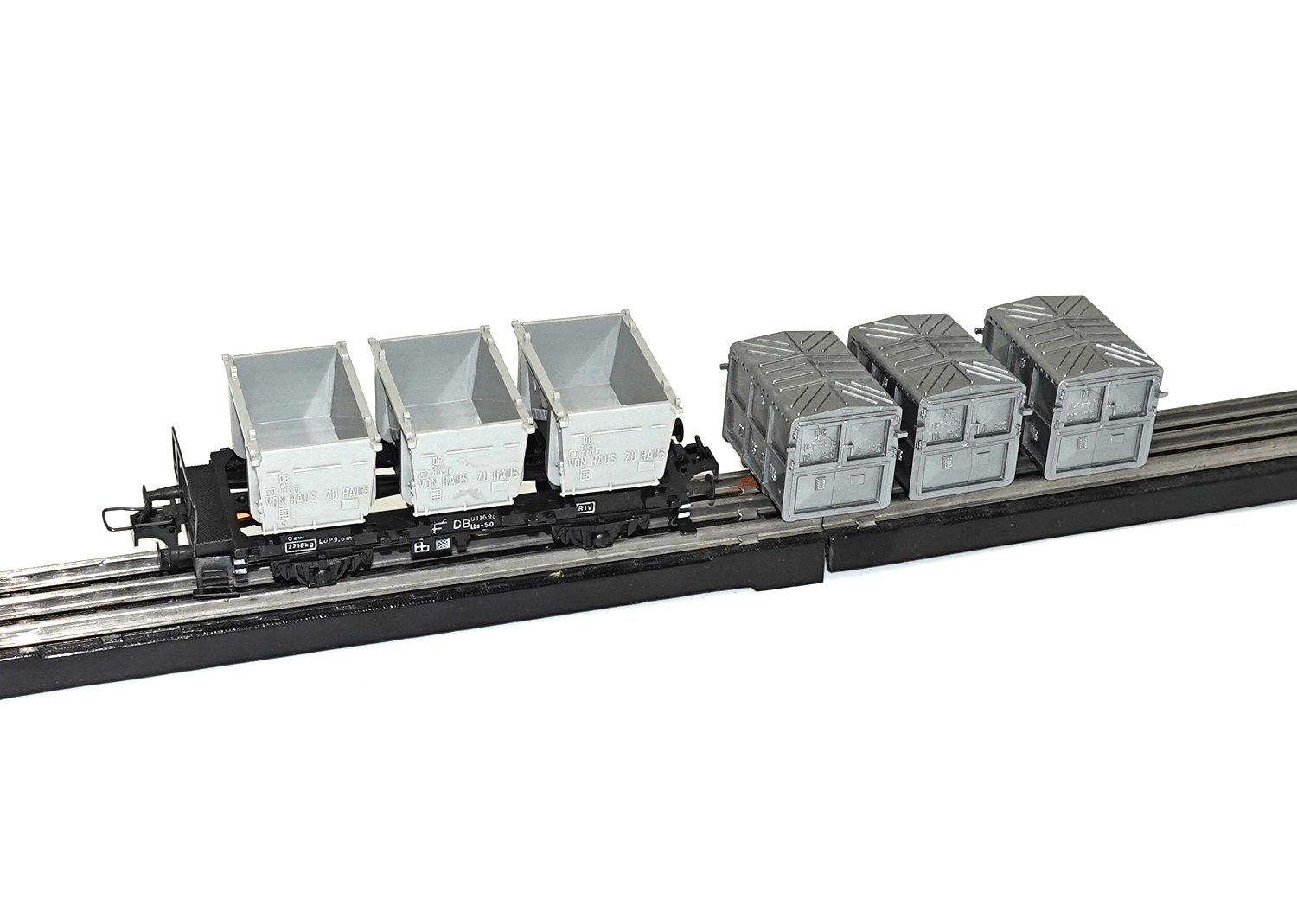Trix Express 3457 Behälterwagen von Haus zu Haus