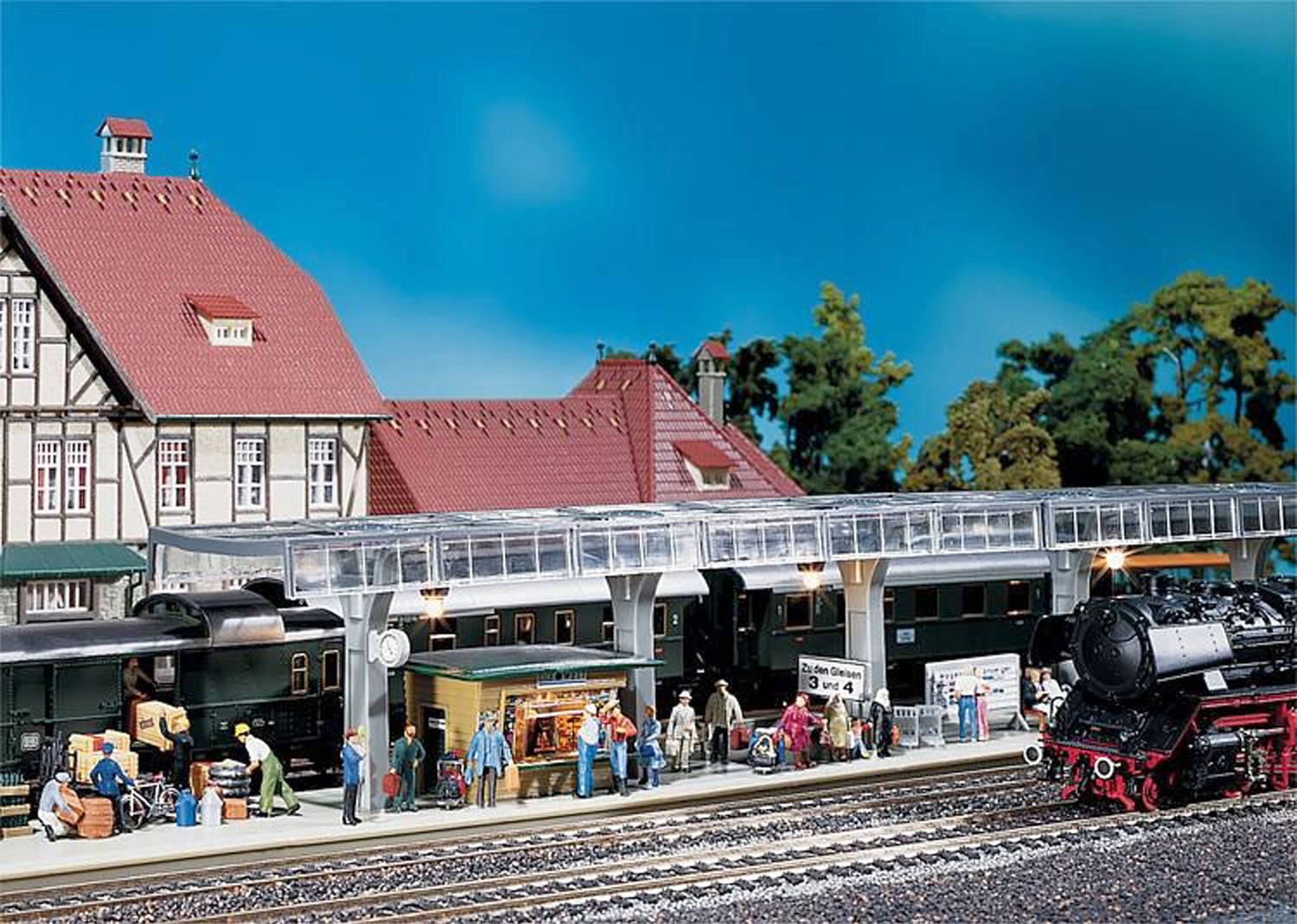 Faller H0 120187 Bahnsteig