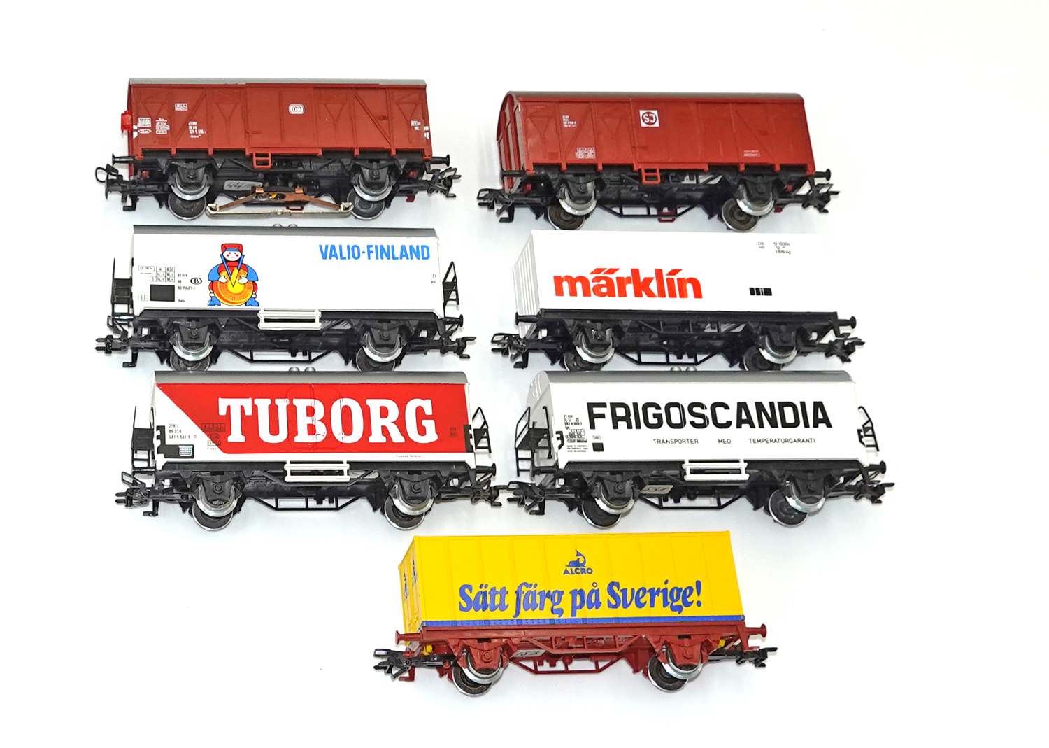 Märklin Konvolut Güterwagen-Set  7 tlg