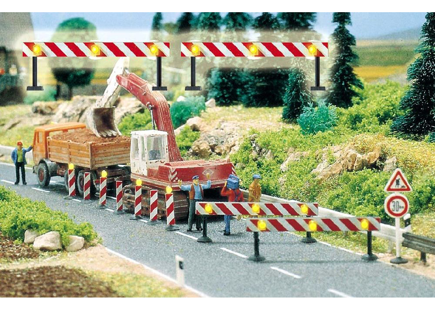 Busch 5905 Baustellen-Absperrungen 