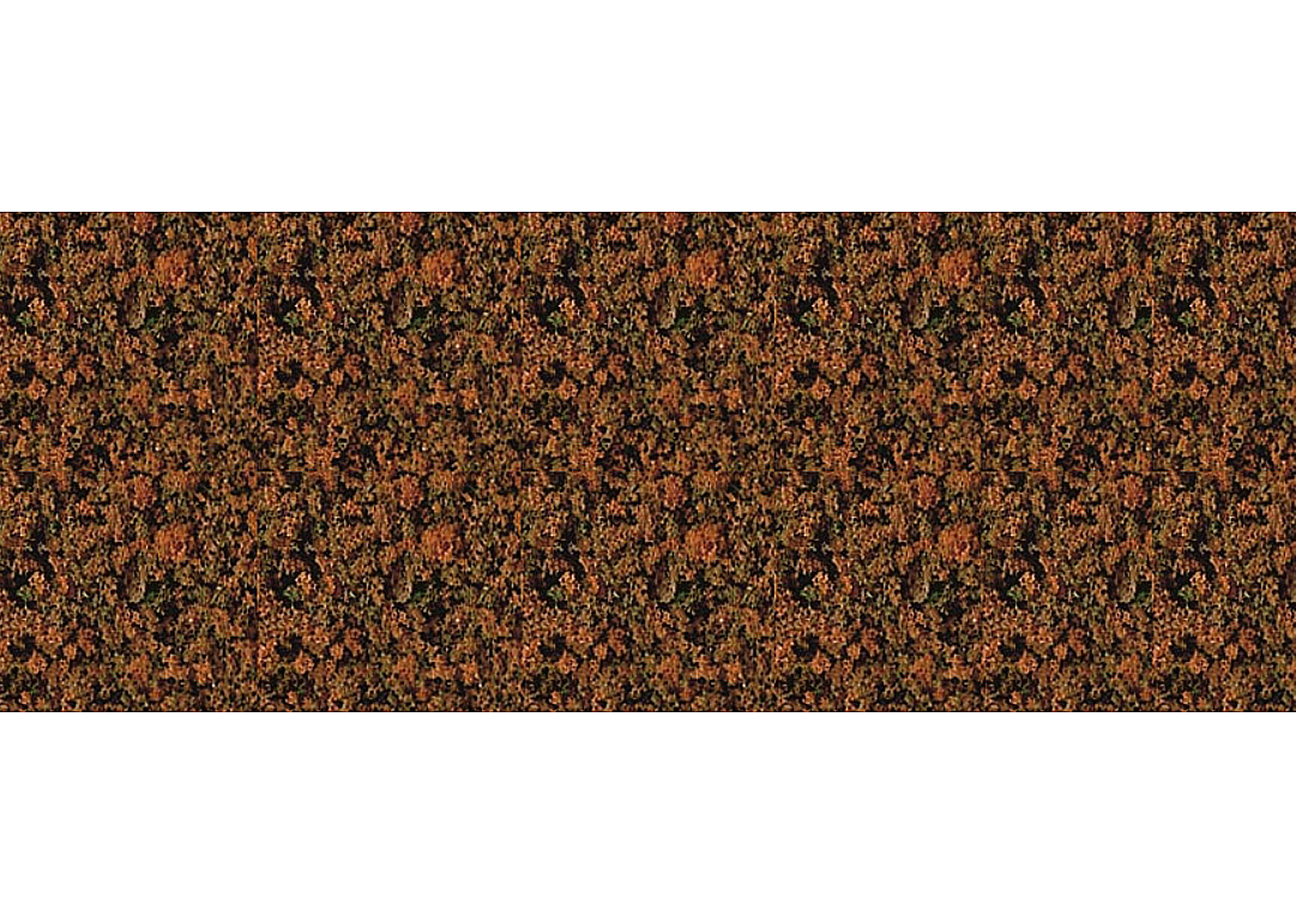 Heki 1557 Belaubungsvlies herbstlich braun 28x14cm 