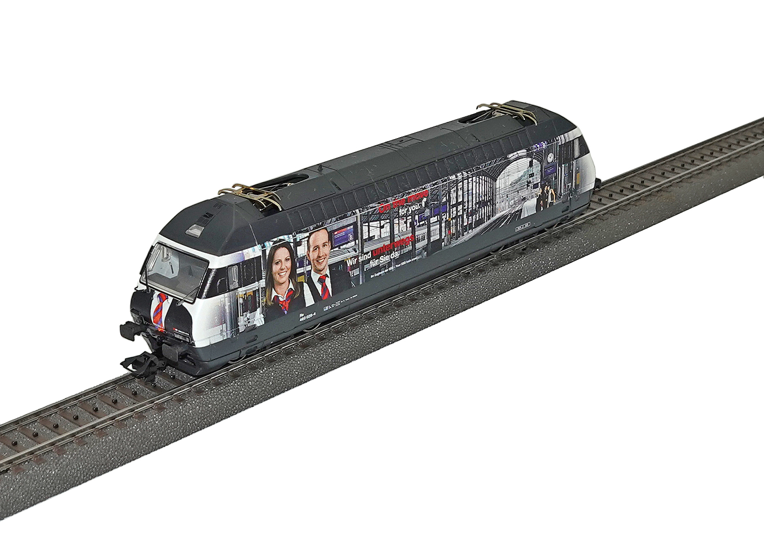 Märklin 37471.002 SBB E-Lokomotive Re 460 Gemeinsam für Sie unterwegs