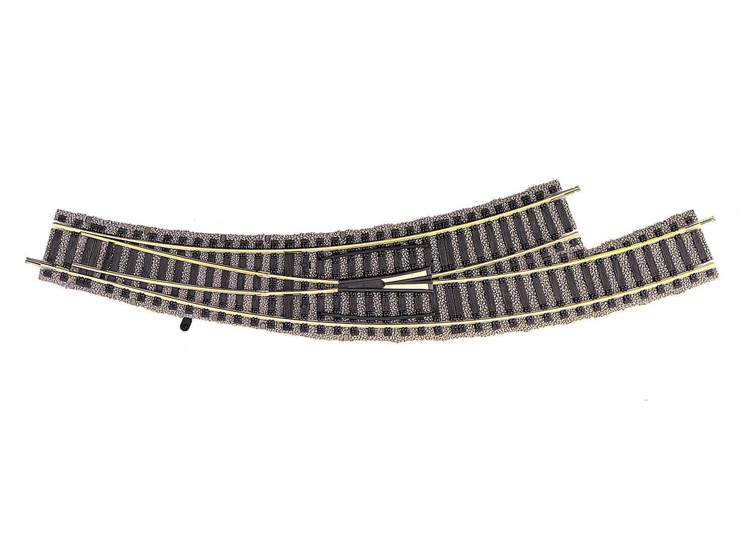 Fleischmann H0 6174 Bogenweiche 6142 links Handbetrieb 