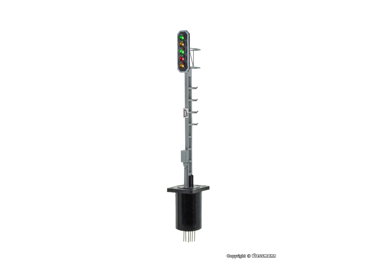 Viessmann 4644 H0 Licht-Ausfahrsignal 1/2/3/6 SBB/RhB Typ L 