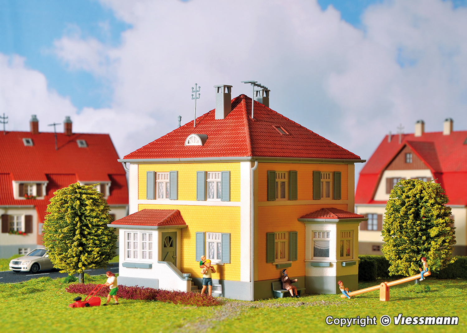Kibri 38178 H0 Wohnhaus Pappelweg 