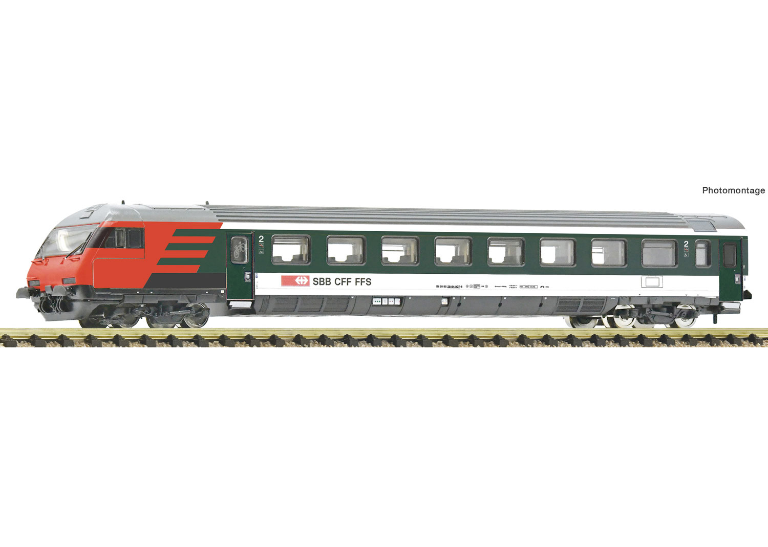 Fleischmann 6260059 SBB Steuerwagen 2. Klasse für EW-IV-Pendelzüge 