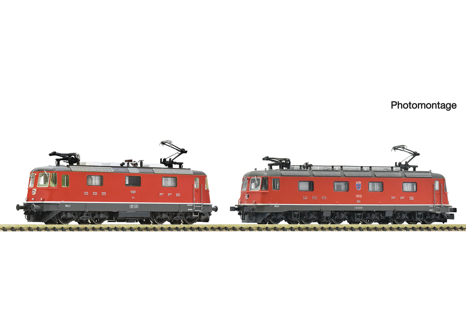 Fleischmann 7560049 SBB E-Lok Doppeltraktion Re 10/10 DC 
