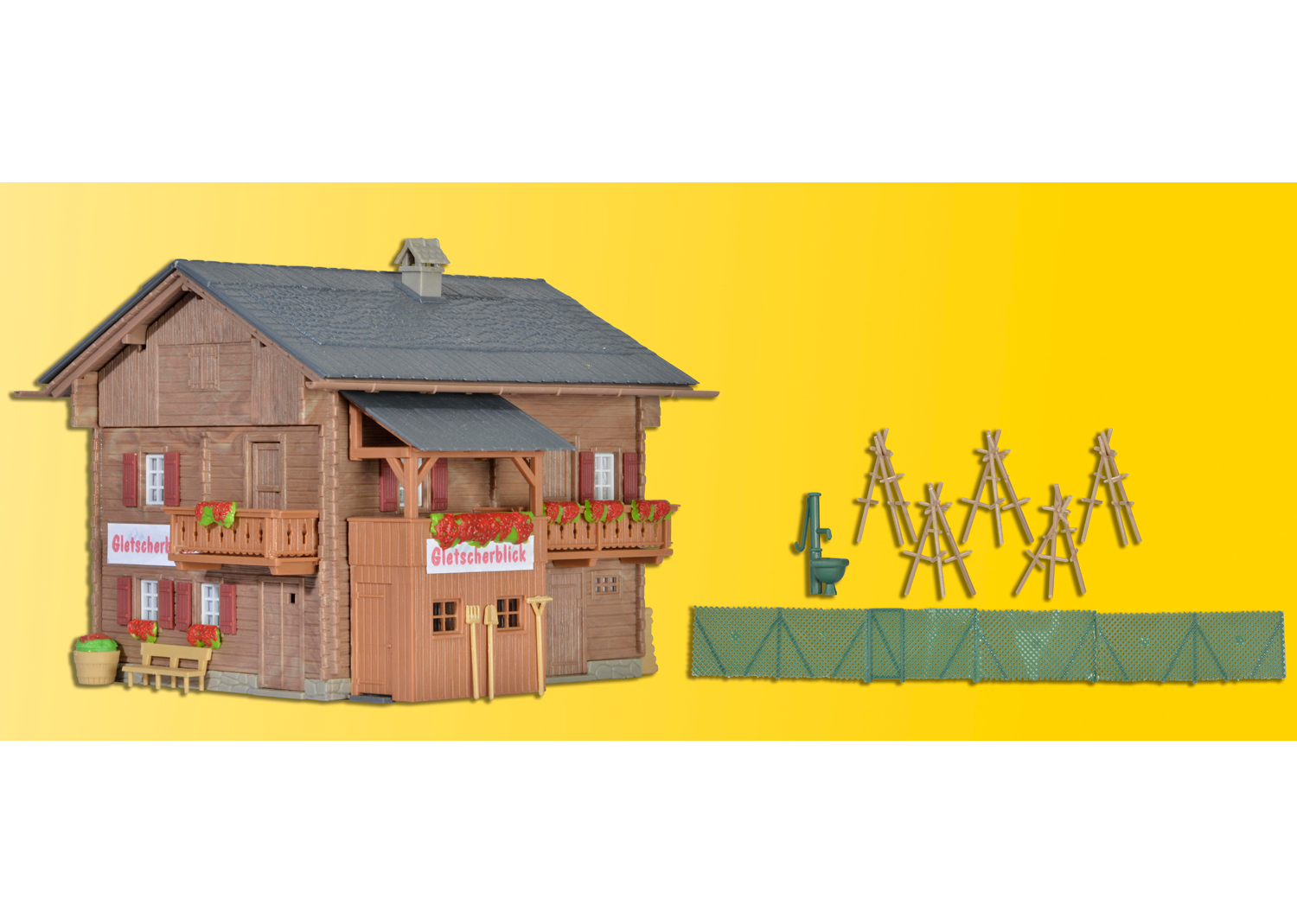 Kibri 38019 Haus Gletscherblick in Hinterbichl 