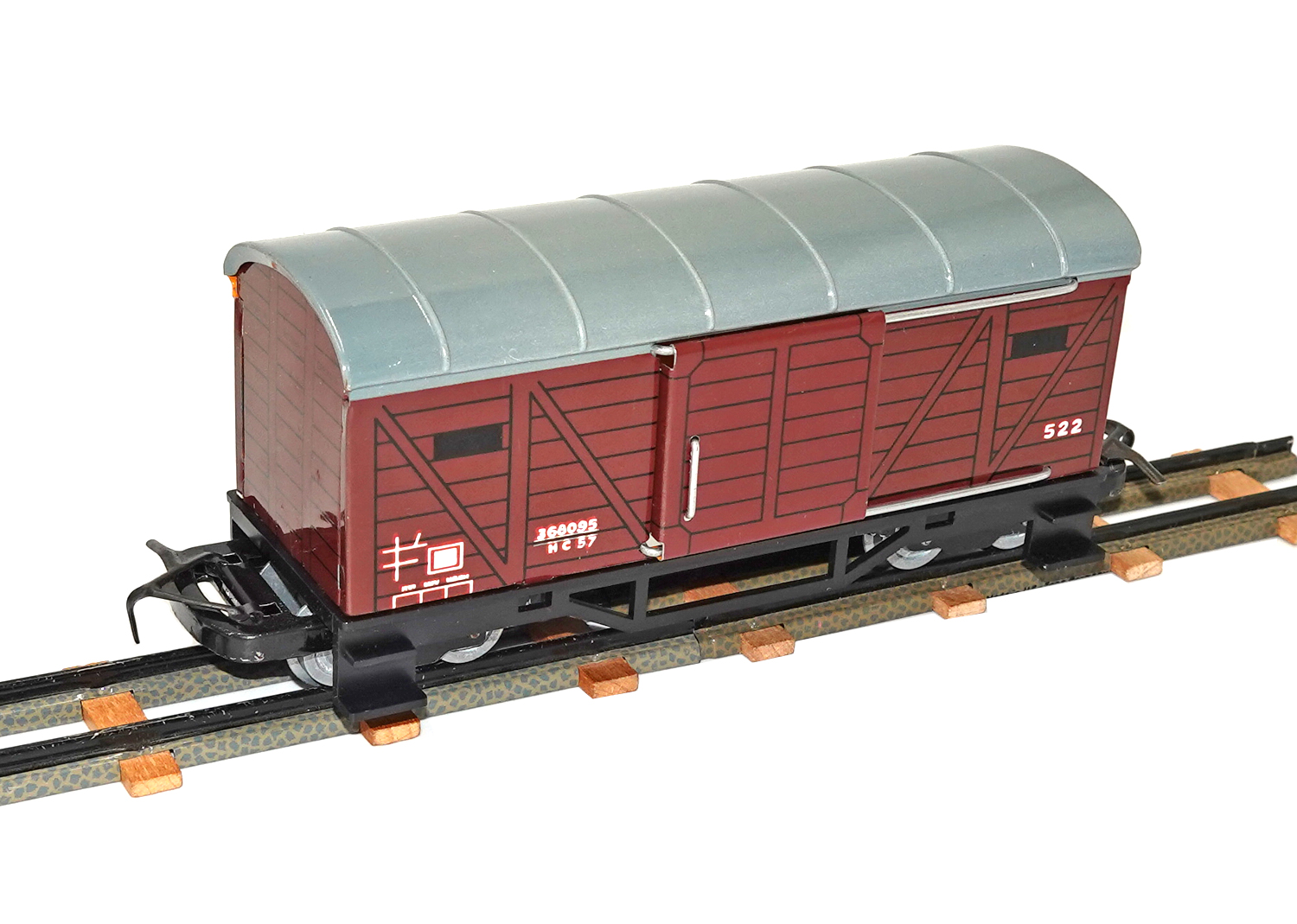Biller-Bahn 522 Güterwagen braun