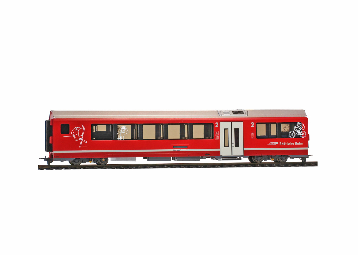 Bemo 3298171 RhB B 577 02 AGZ Freizeitabteil 