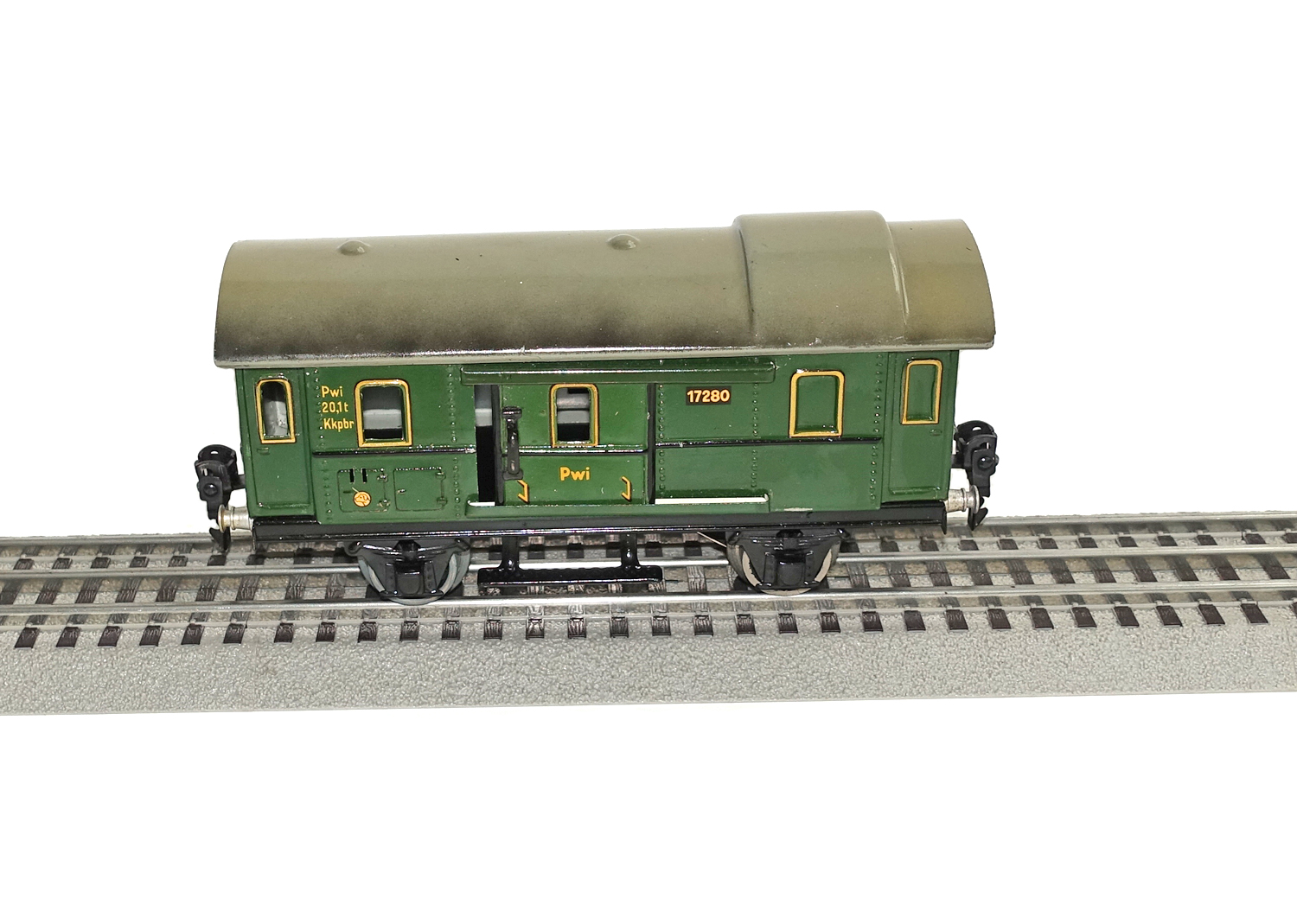 Märklin 1728 Gepäckwagen mit 2 Schlusslichtern 