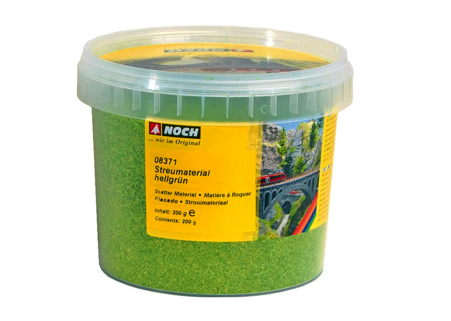Noch 8371 Streumaterial hellgrün 200 g Dose 