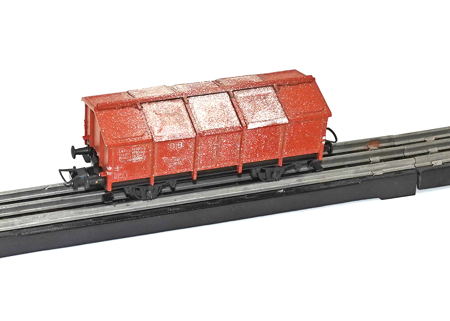Trix Express 3423 Klappdeckelwagen braun