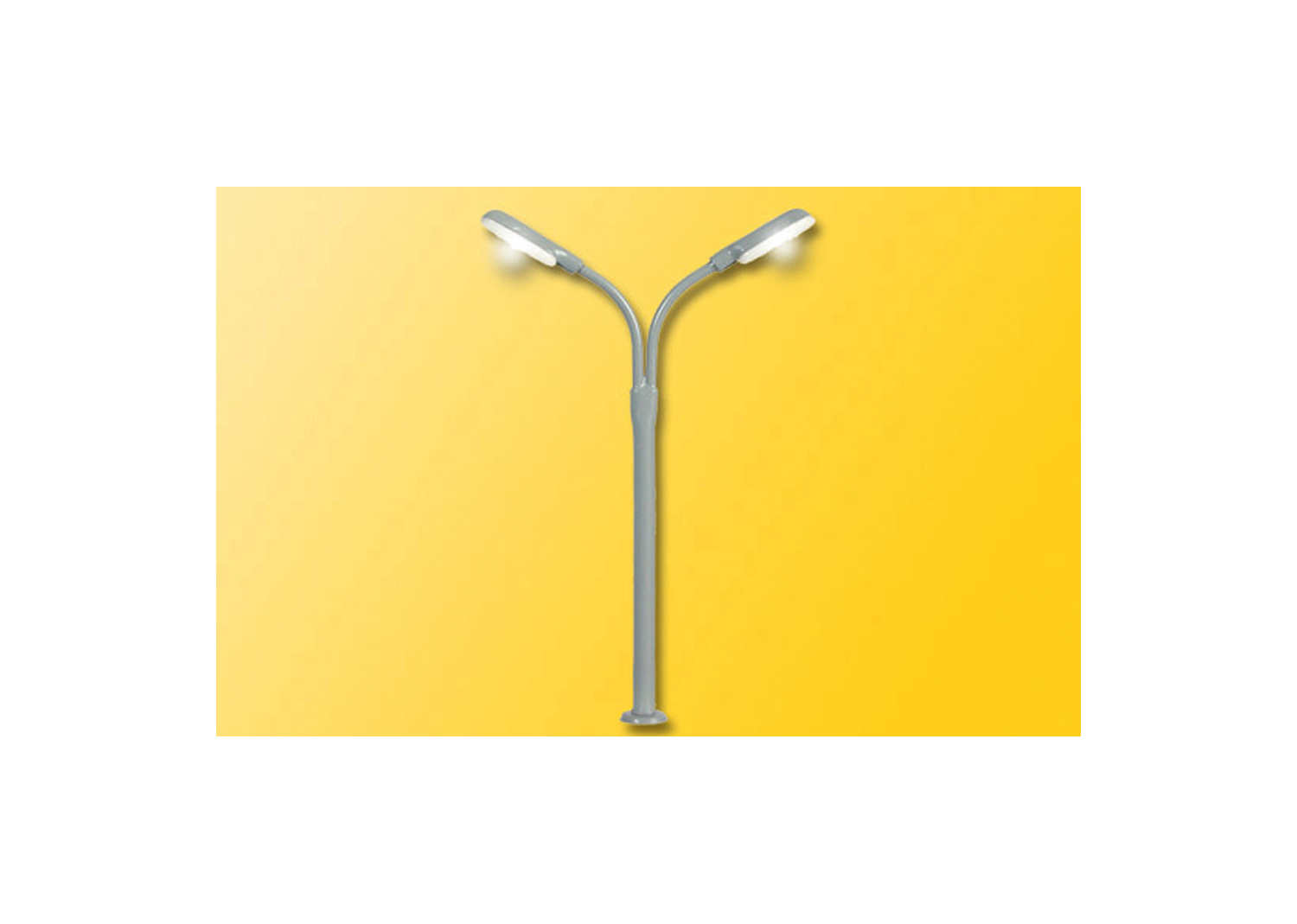 Viessmann 6495 N Peitschenleuchte doppelt, 2 LEDs weiss 