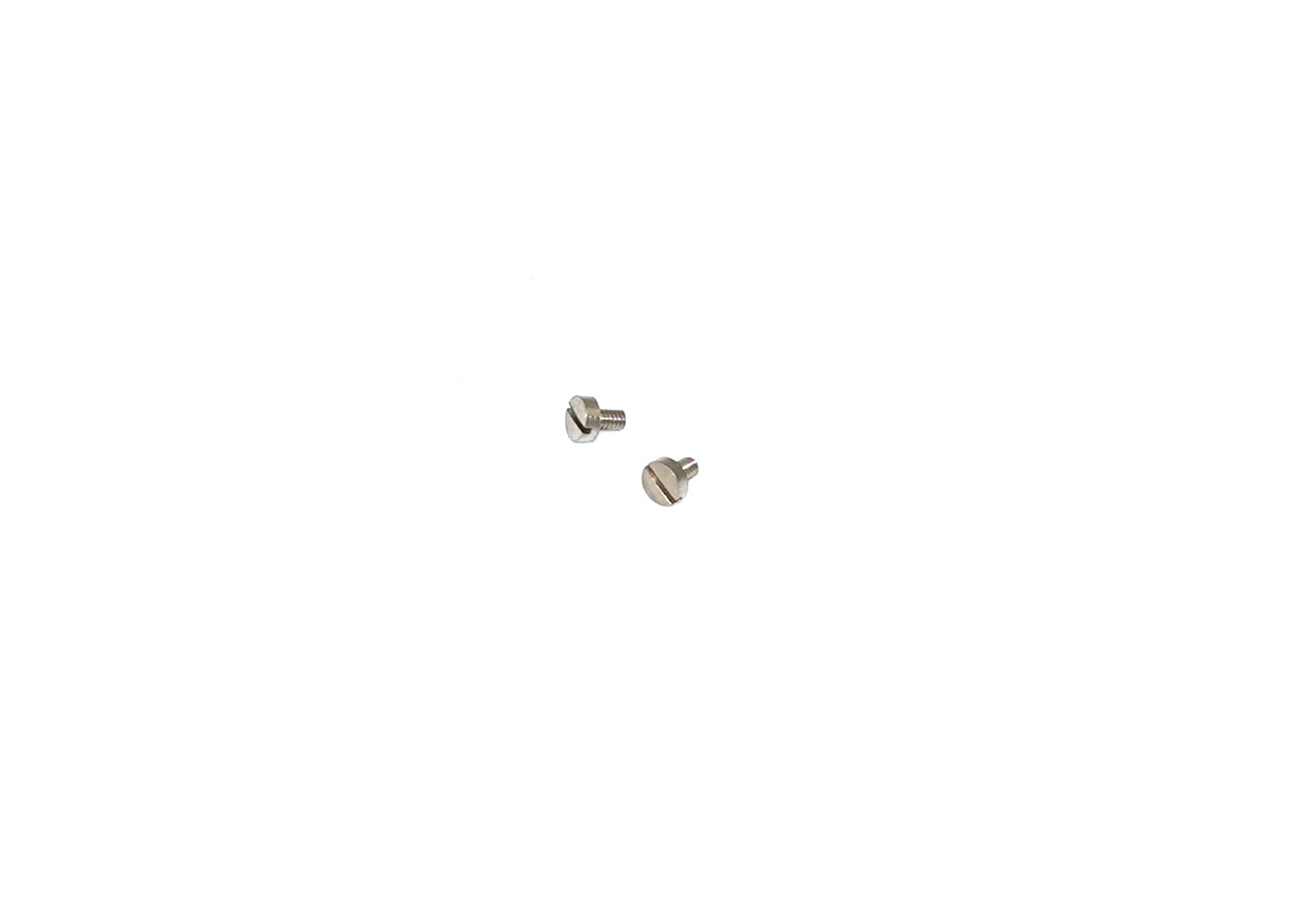 Zylinderschraube mit Schlitz M1,7x3,0-3,5 Kopf ø3,4