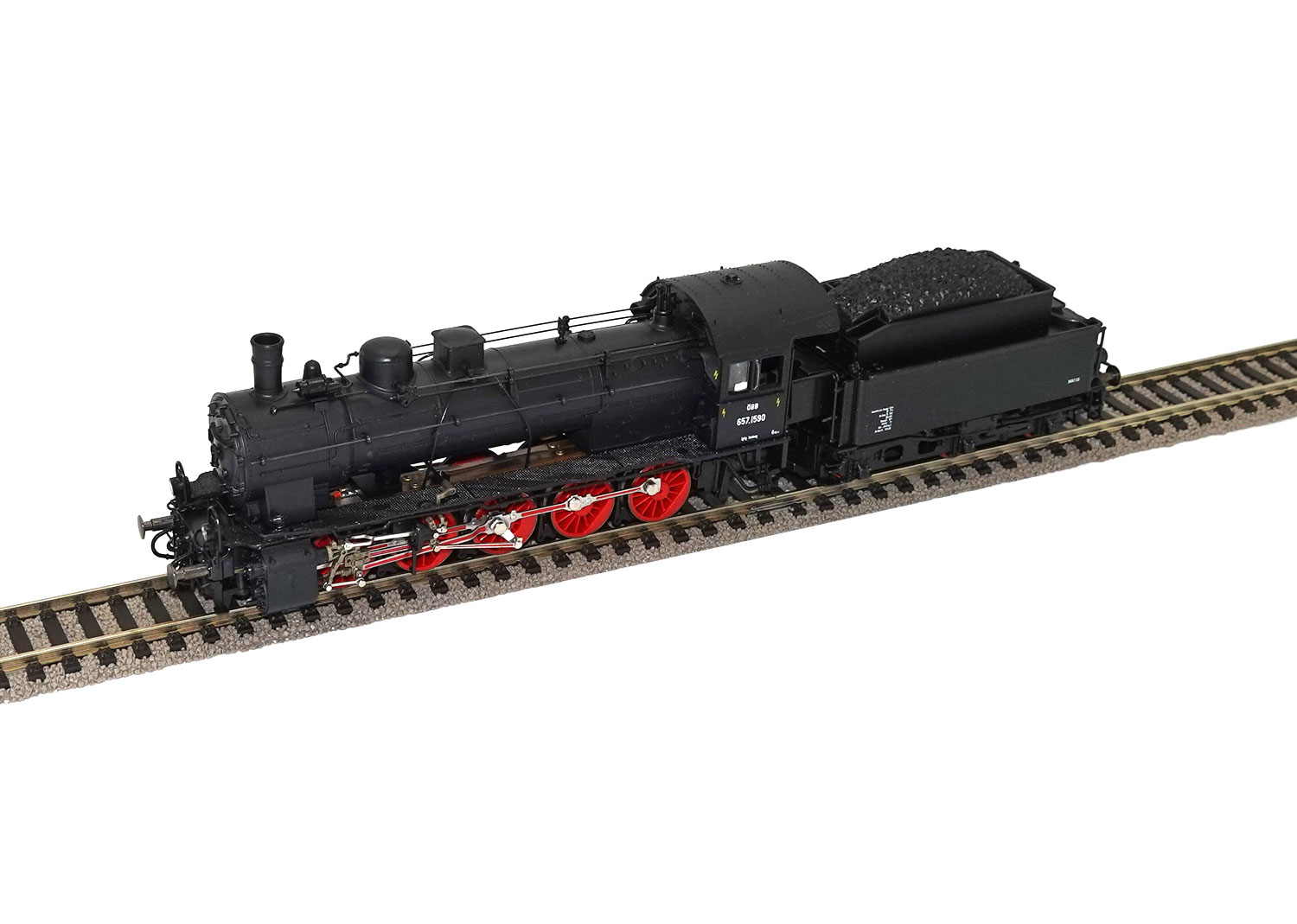 Roco 43229 ÖBB Dampflokomotive BR 657 1590 DC 