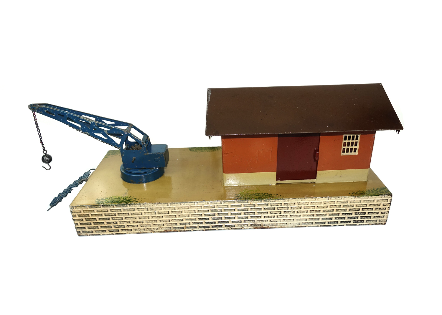 Märklin 2109 Güterschuppen mit Kran und Treppe 