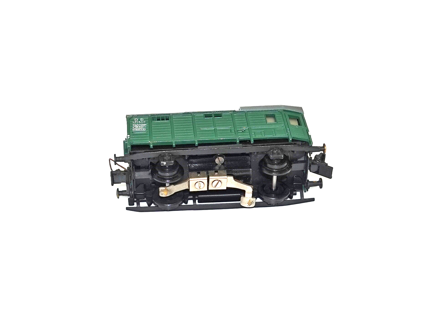 Trix Express 3422 Güterzug Begleitwagen mit Schlusslampen grün