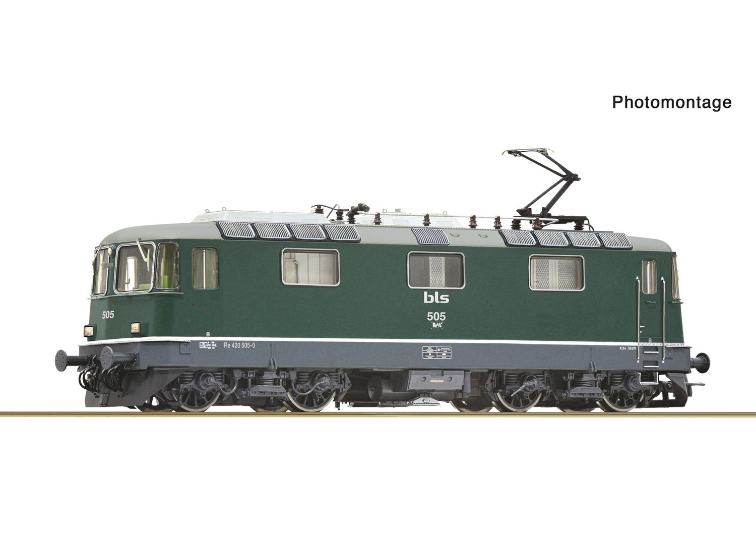 Roco 7510110 BLS E-Lokomotive Re 420 505-0 DCC 