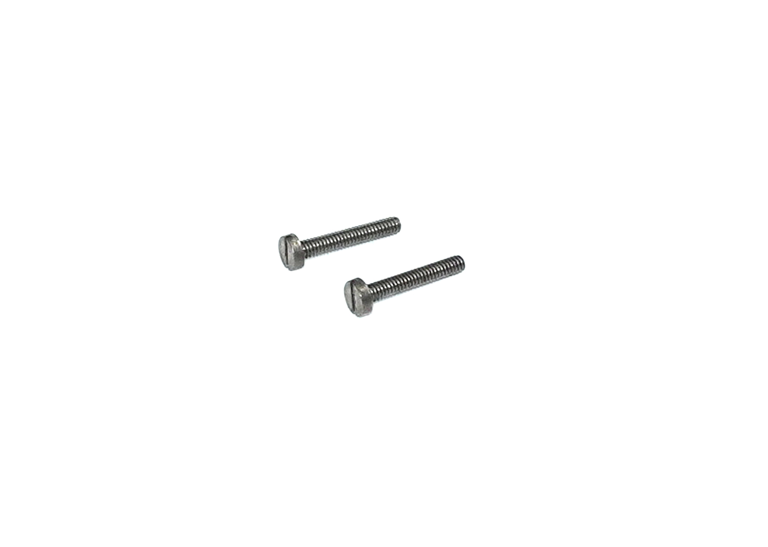 Zylinderschraube mit Schlitz M2x12 Kopf ø3,9