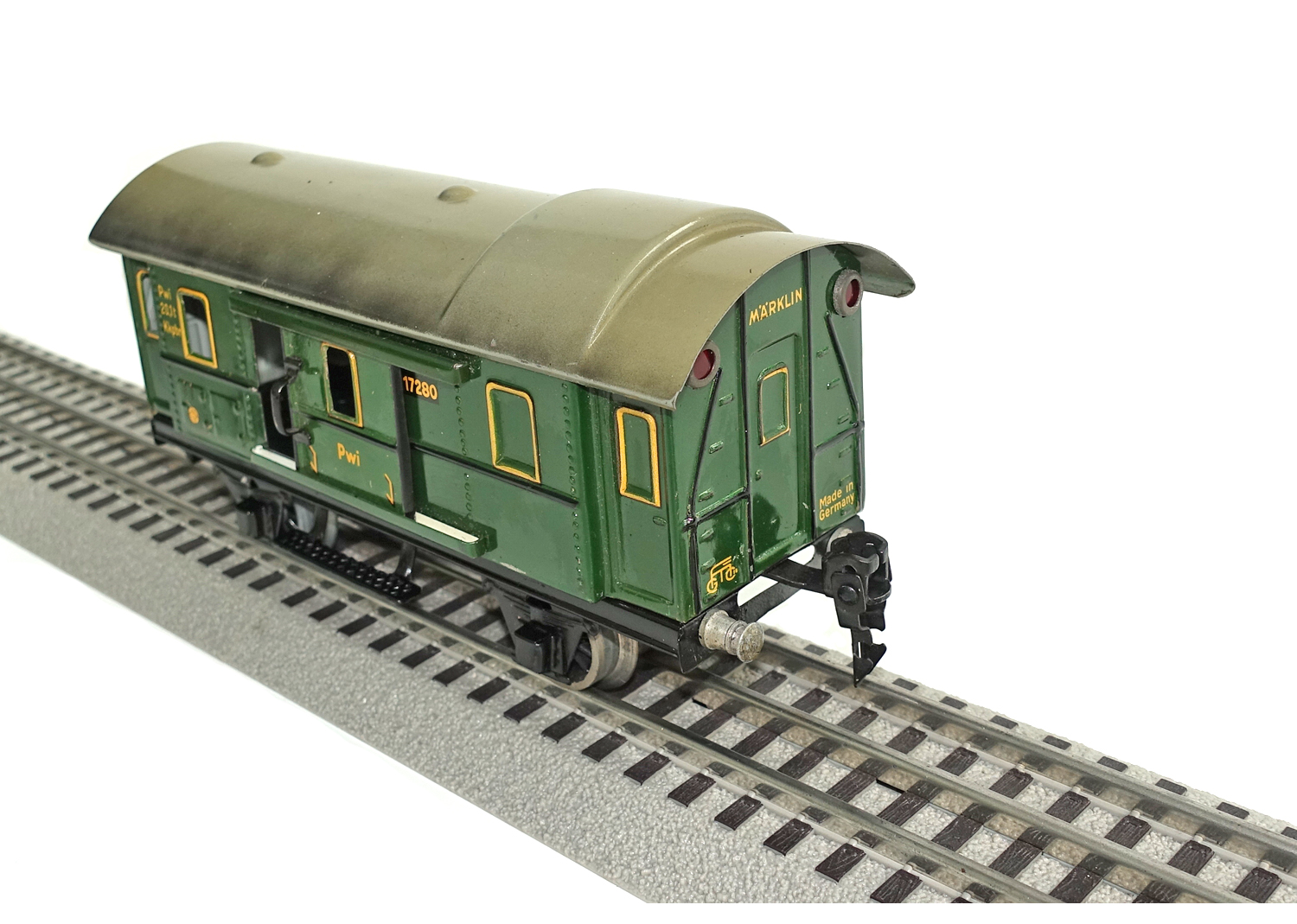 Märklin 1728 Gepäckwagen mit 2 Schlusslichtern 