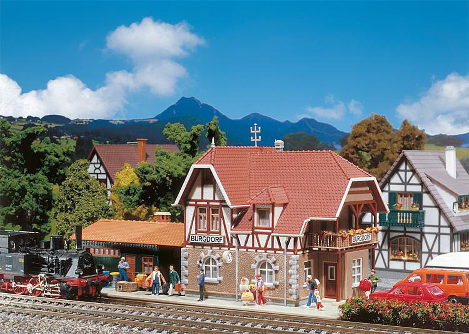 Faller H0 131377 Bahnhof Burgdorf 