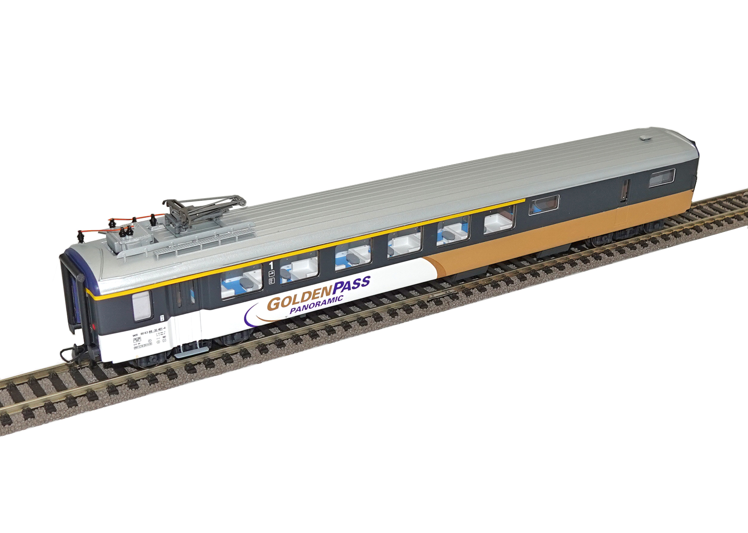 Hui BLS Speisewagen WR 451 GoldenPass Panoramic DC