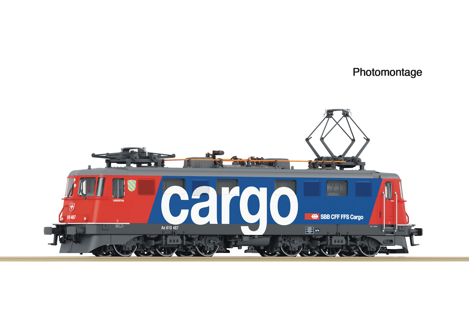 Fleischmann 7560063 SBB E-Lokomotive Ae 610 487-1 DC 