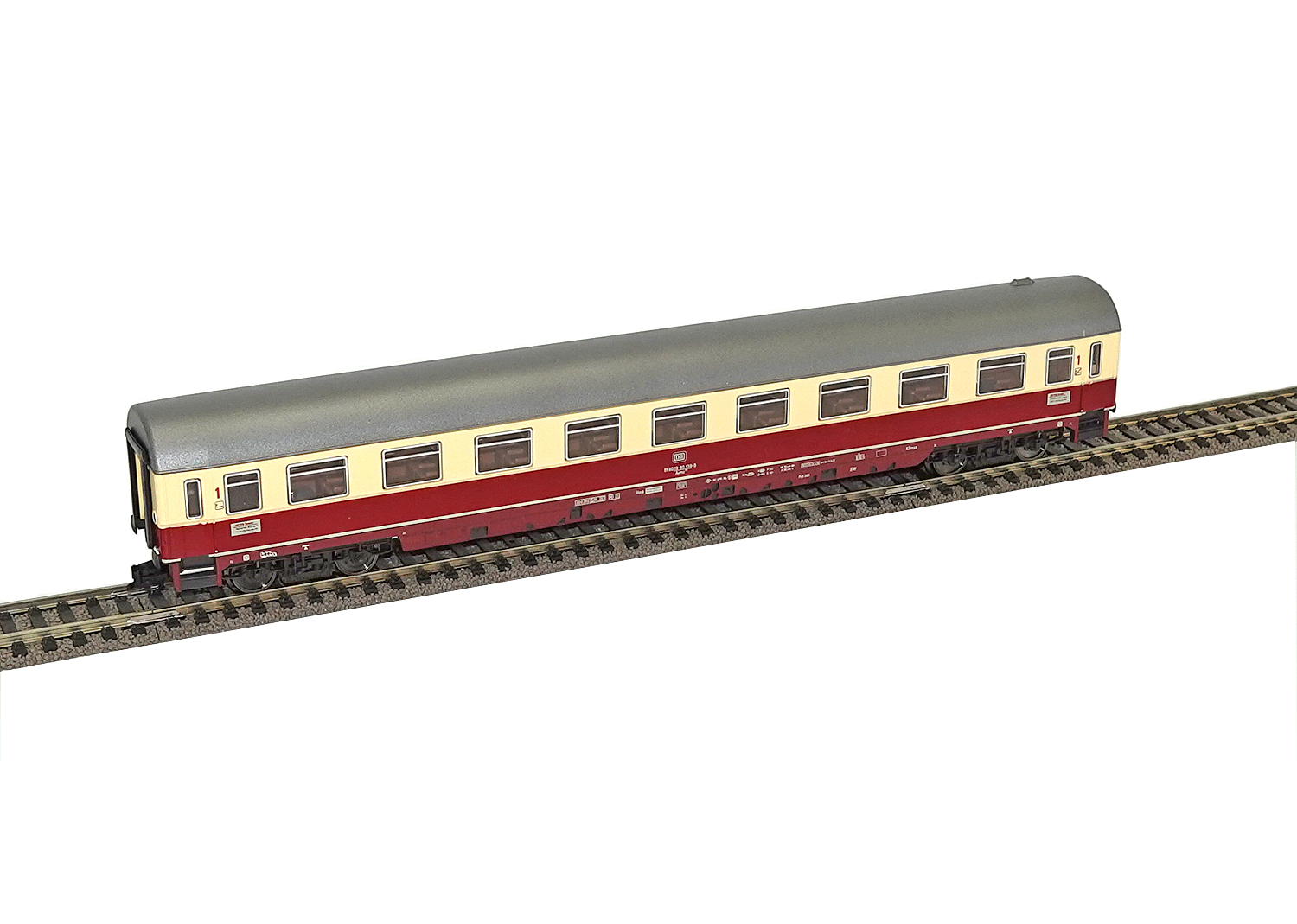 Fleischmann 5160 DB TEE Abteilwagen 1.Kl. rot-beige Ep.IV 