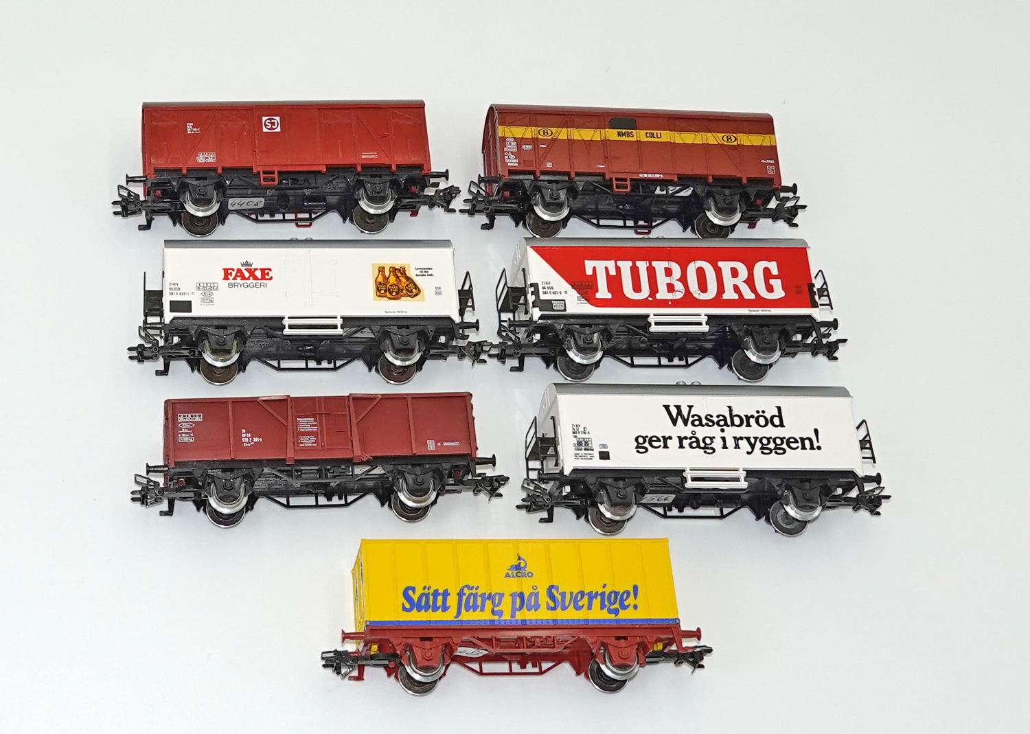Märklin Konvolut Güterwagen-Set  7 tlg
