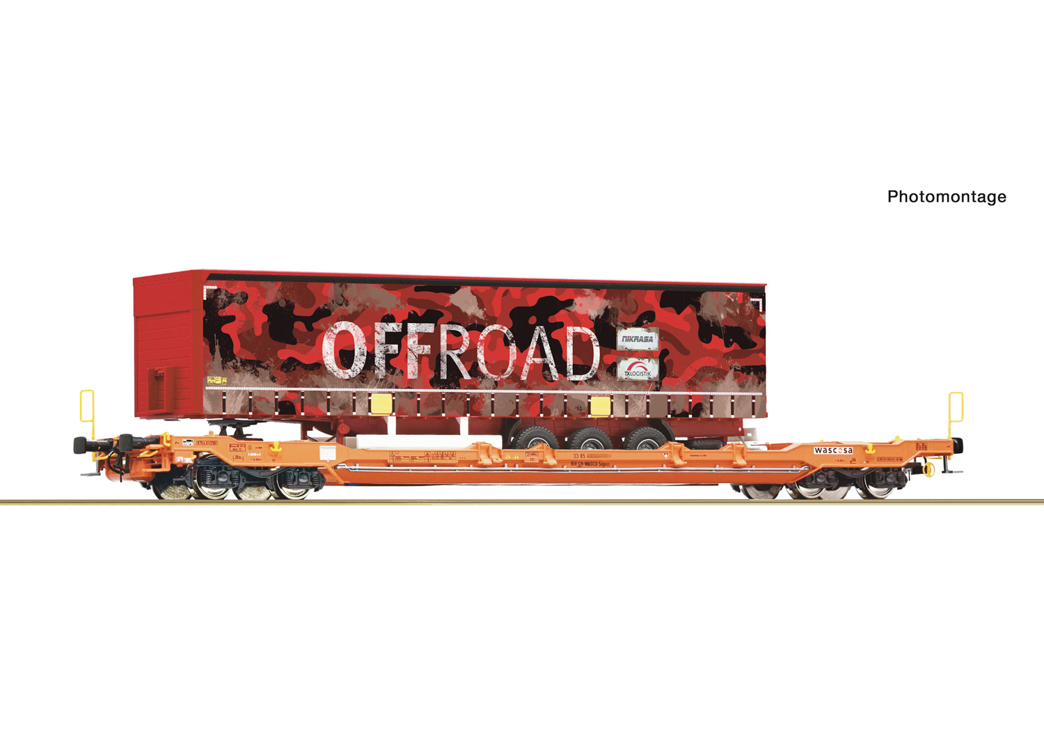 Roco 6600179 Wascosa Taschenwagen T5 Offroad 