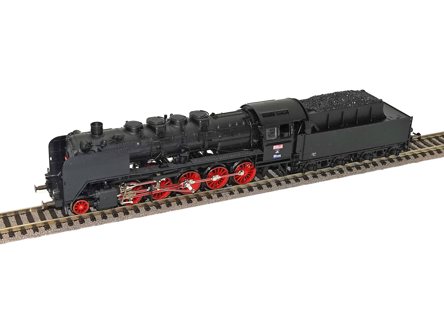 Roco 43297 CSD Dampflokomotive Br 555.104 Ep.III DCC 