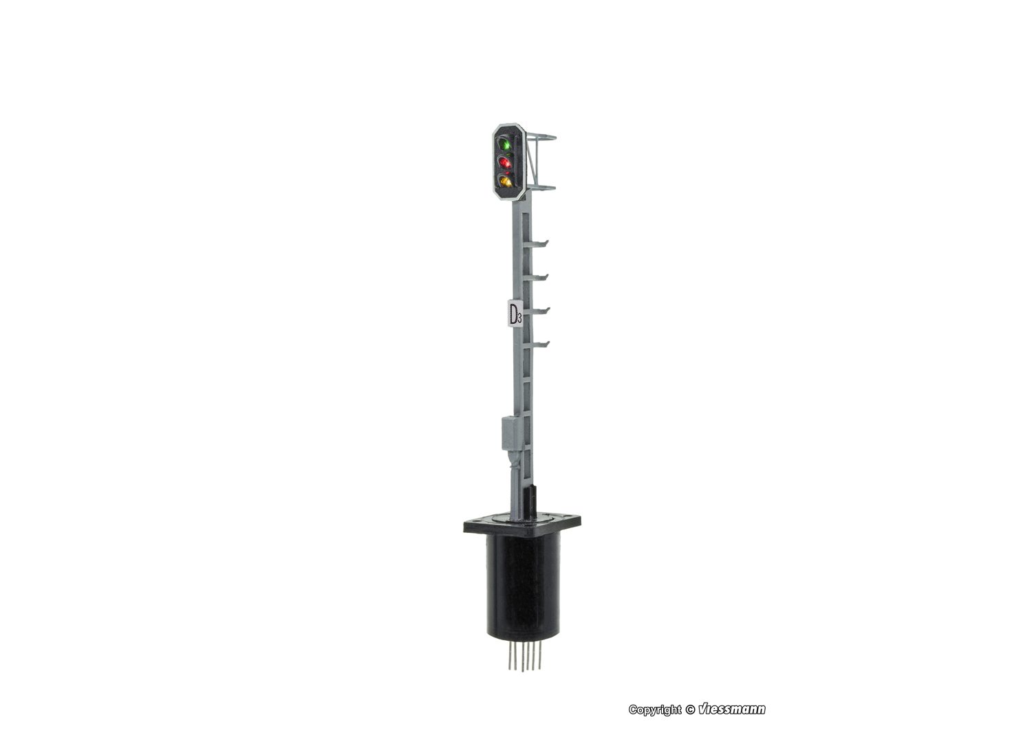 Viessmann 4642 H0 Licht-Ausfahrsignal 1/2 langer Mast SBB/RhB Typ L 