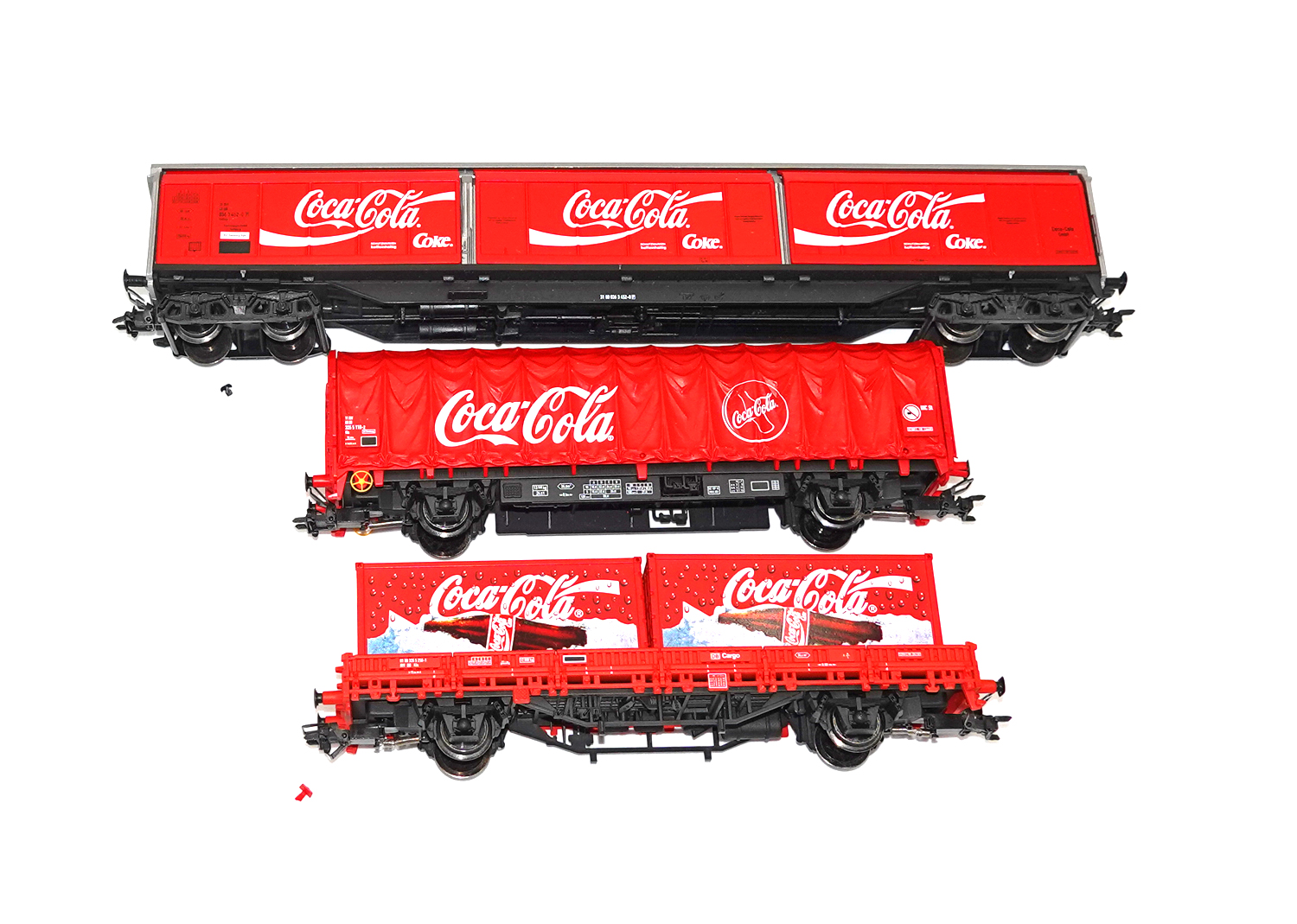Electrotren Konvolut Güterwagen-Set  3 tlg
