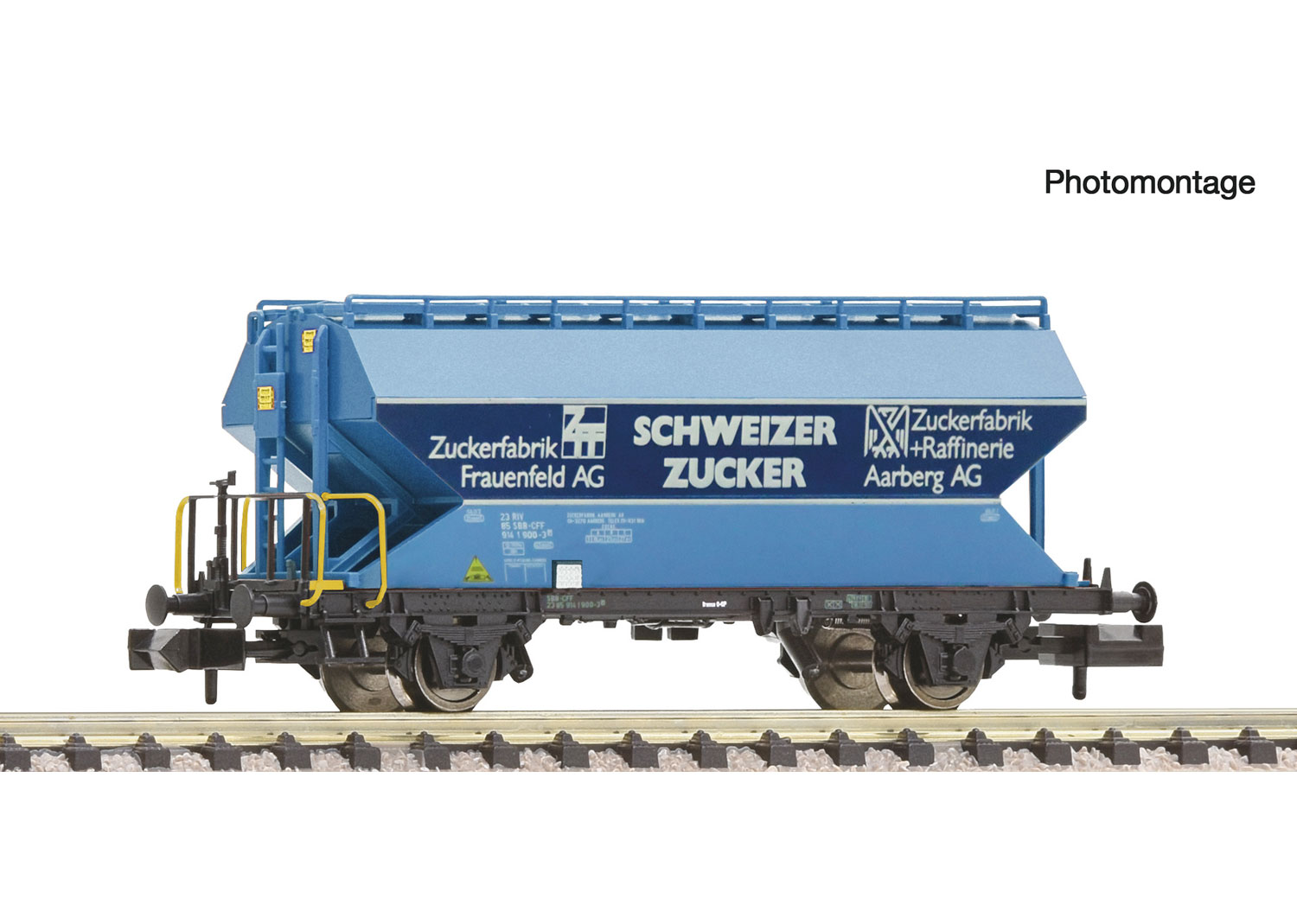 Fleischmann 6660123 SBB Getreidesilowagen Schweizer Zucker 